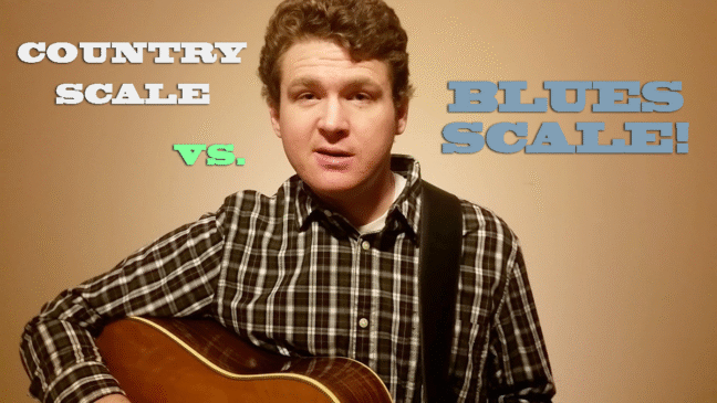 Country Scale vs. Blues Scale - Beginner Guitar Lesson