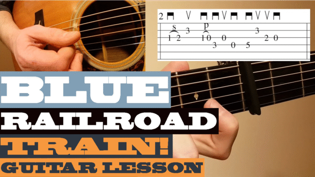 "Blue Railroad Train" | Tony Rice - Intermediate Guitar Lesson with TAB