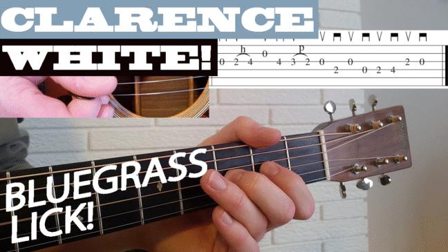 Clarence White Lick - Intermediate Guitar Lesson