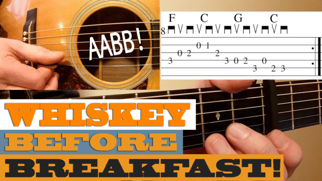 "Whiskey Before Breakfast" | Norman Blake - Intermediate Guitar Lesson with TAB