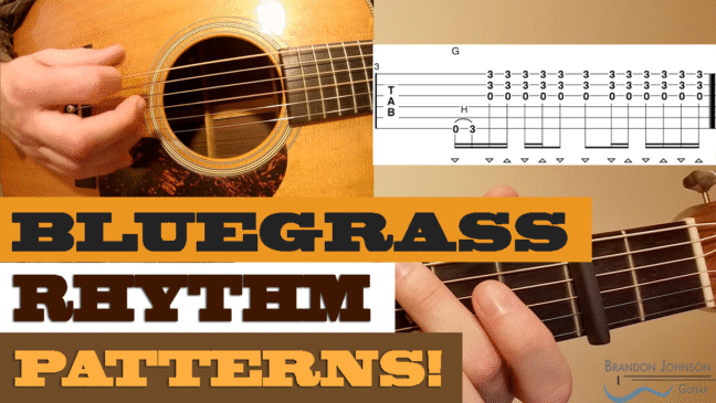 Bluegrass Rhythm Patterning - Intermediate Guitar Lesson