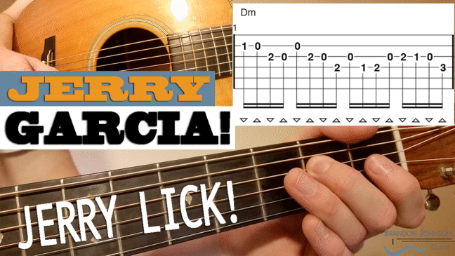 Jerry Garcia Lick - Intermediate Guitar Lesson