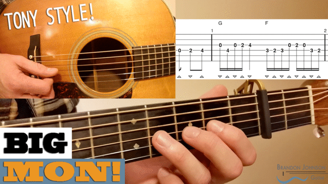 “Big Mon” | Bill Monroe | Tony Rice Style – Intermediate Guitar Lesson