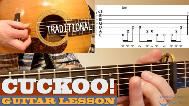 "Cuckoo" | Intermediate Guitar Lesson