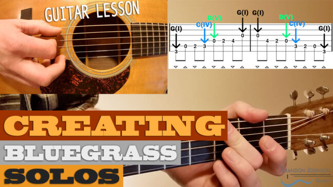 Creating Effective Bluegrass Solos | 3 Concepts – Beginner/Intermediate Guitar Lesson