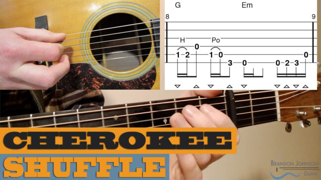 "Cherokee Shuffle" |  Intermediate Guitar Lesson