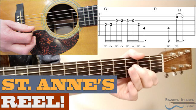 “St. Anne’s Reel” – Intermediate Guitar Lesson
