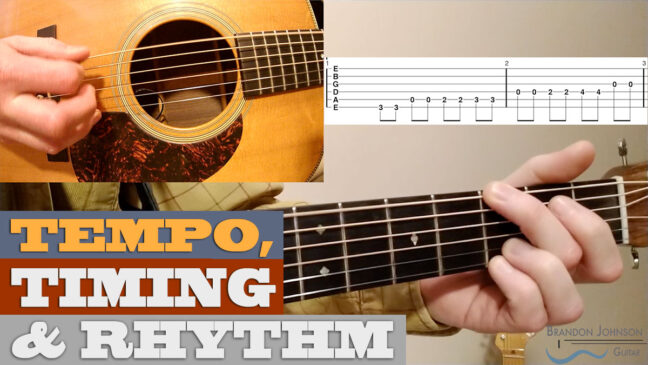 Tempo & Timing - Beginner Guitar Lesson