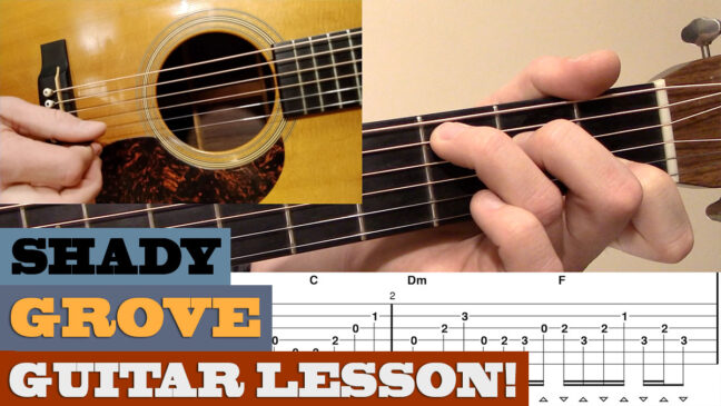Crosspicking "Shady Grove" | Intermediate/Advanced Guitar Lesson with TAB