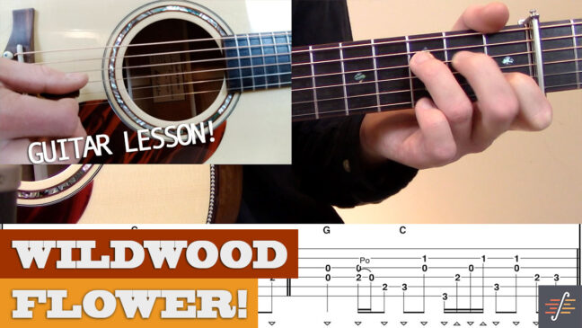 "Wildwood Flower" - Tony Rice Style | Beginner/Intermediate Guitar Lesson