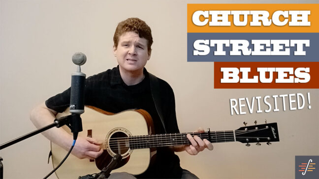 "Church Street Blues" (Revisited) | Rhythm/Lead Guitar Lesson with TAB
