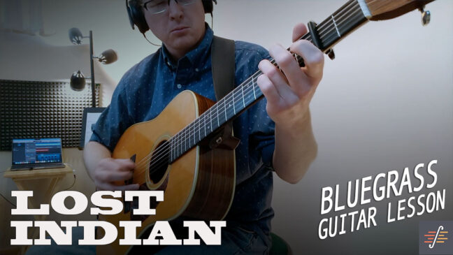 “Lost Indian” | Doc Watson Flatpicking Classic - Intermediate Guitar Lesson with TAB