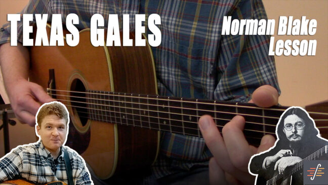 "Texas Gales" - Norman Blake | Intermediate Guitar Lesson with TAB
