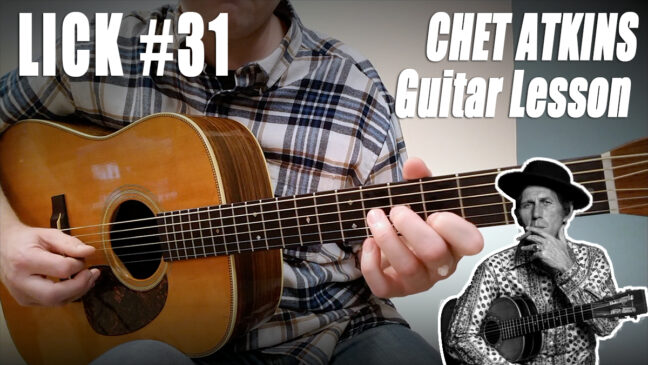 Lick #31 | Chet Atkins - Intermediate Guitar Lesson with TAB