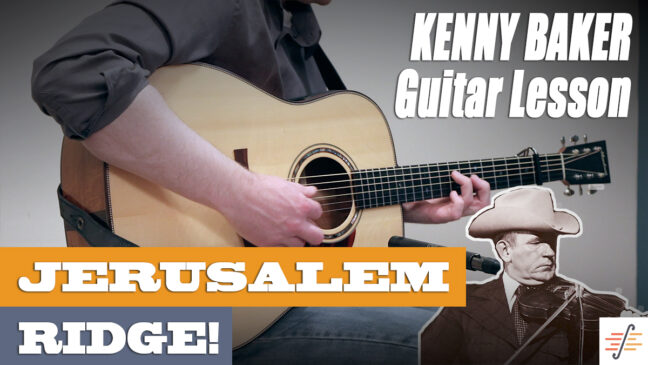 "Jerusalem Ridge" - Intermediate Guitar Lesson with TAB