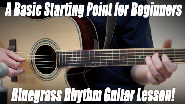An Introduction to Doc Watson Style Rhythm for Beginners