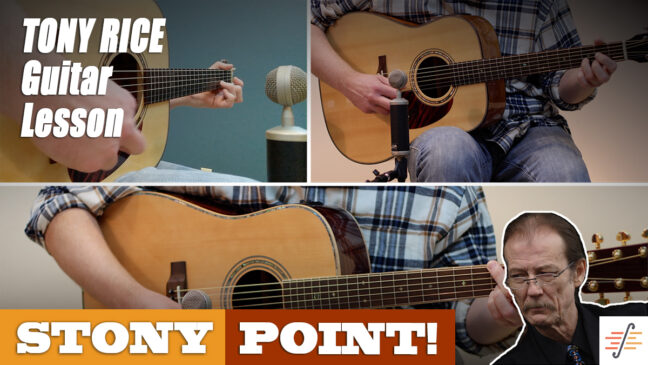 "Stony Point" | Tony Rice Style - Intermediate Guitar Lesson with TAB