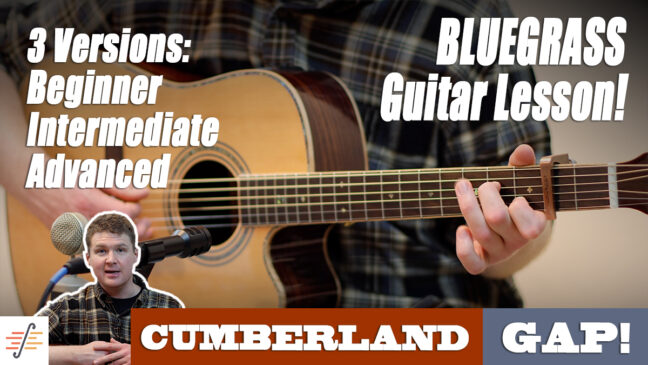 "Cumberland Gap" | Beginner to Intermediate - Guitar Lesson with TAB